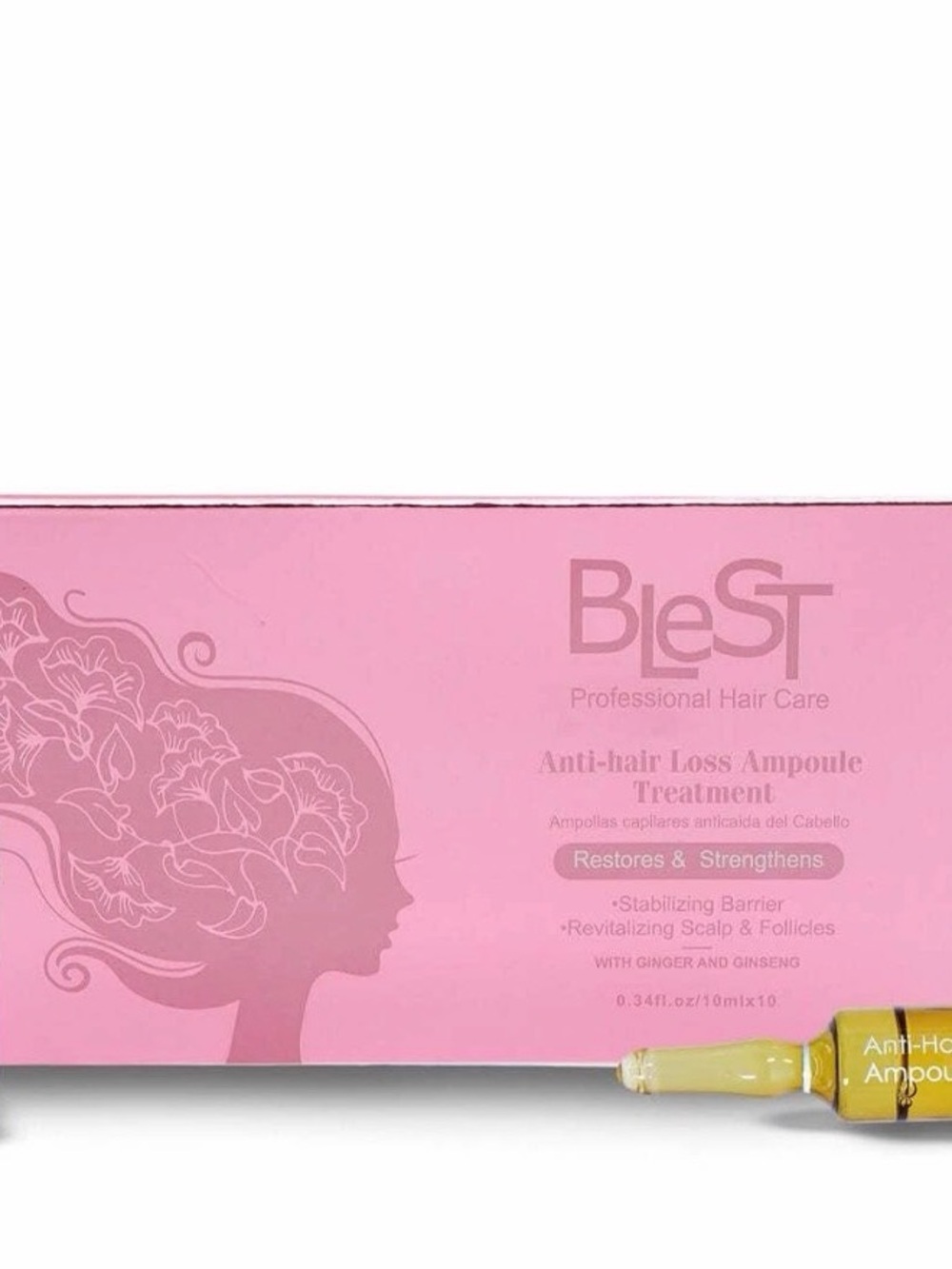 Pink Anti-Hair Loss Ampoule Treatment